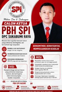 Ena Suhana, SH Siap Terpilih dan Pimpin Pusat Bantuan Hukum (PBH) DPC SPI Sukabumi
